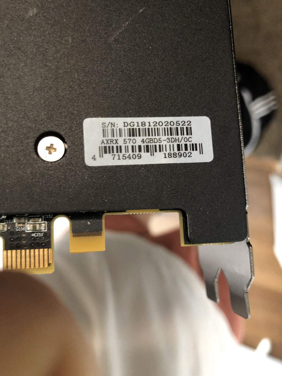 RED DEVIL AMD Radeon RX 570 그래픽 카드