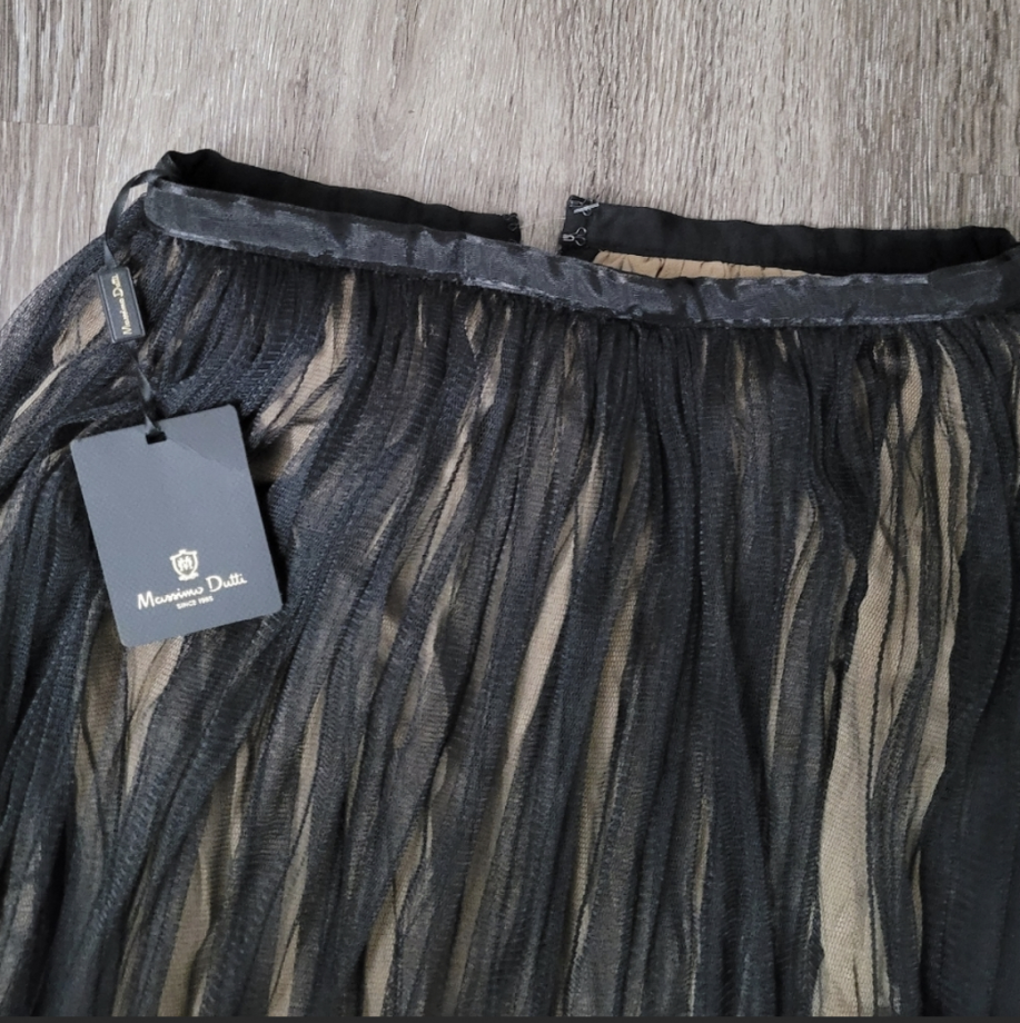 ☆日本未入荷*Massimo Dutti*新作*コントラストトリムスカート☆ Massimo Dutti(マッシモドゥッティ) スカート(レディース