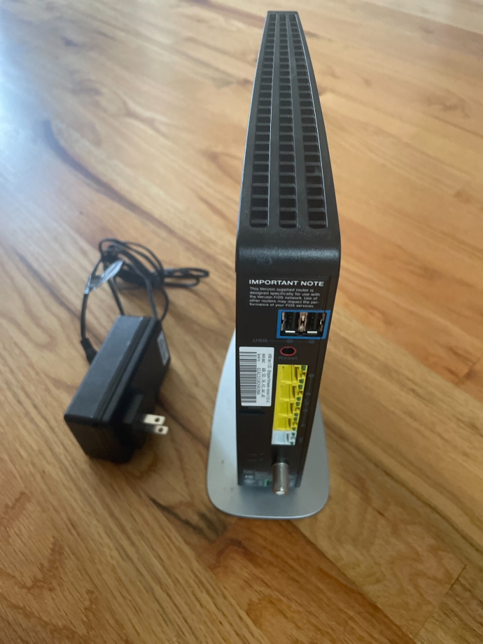 Fios Router Storage Verizon(버라이존) FIOS 인터넷 Router/모뎀 Wireless