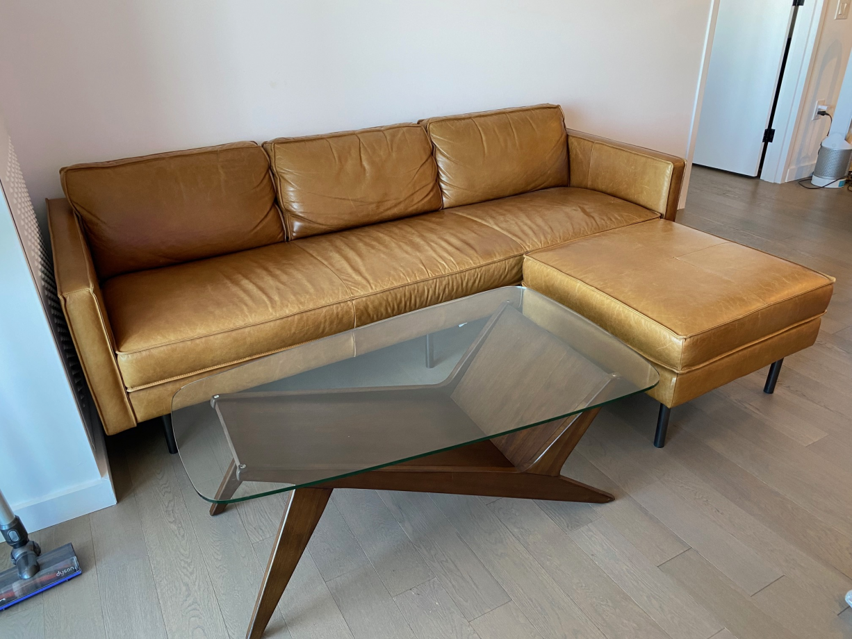 West Elm Axel Sofa 89\"